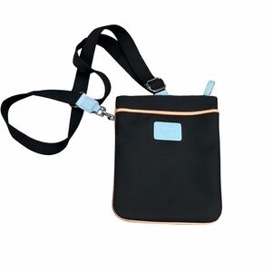 Coach Black and Blue Patterned Interior Bag